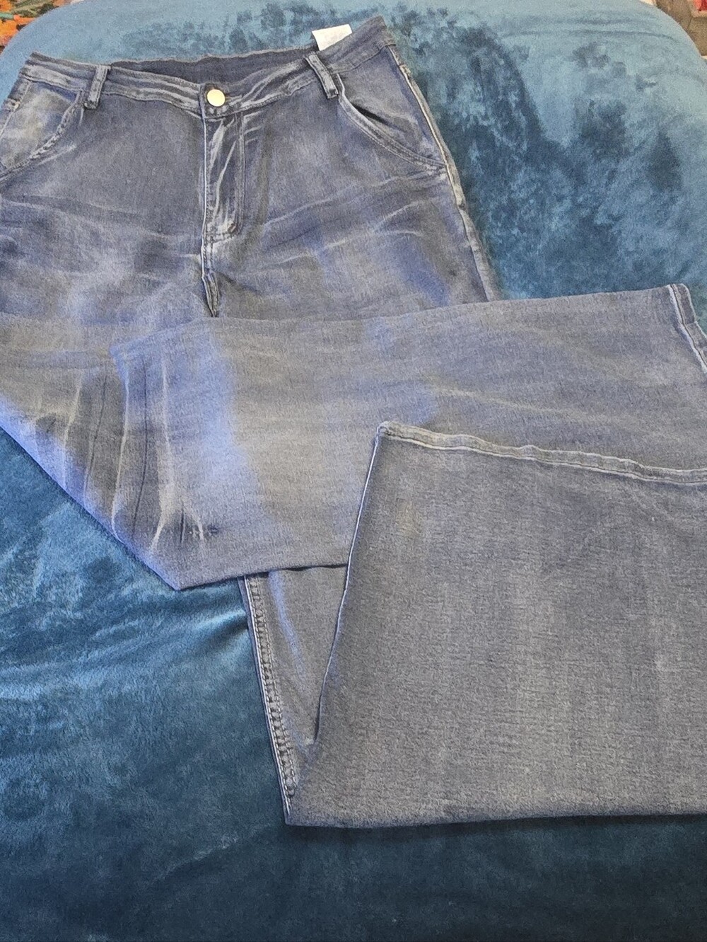 Women's Classic Blue Denim Jeans - Comfortable Everyday Fit